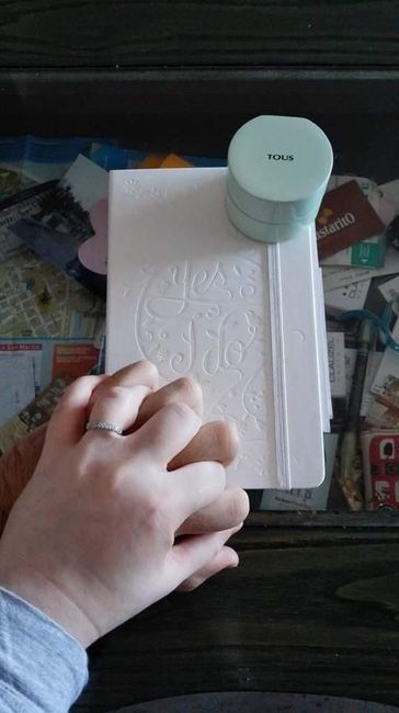 Este es mI anillo de pedida!!!!