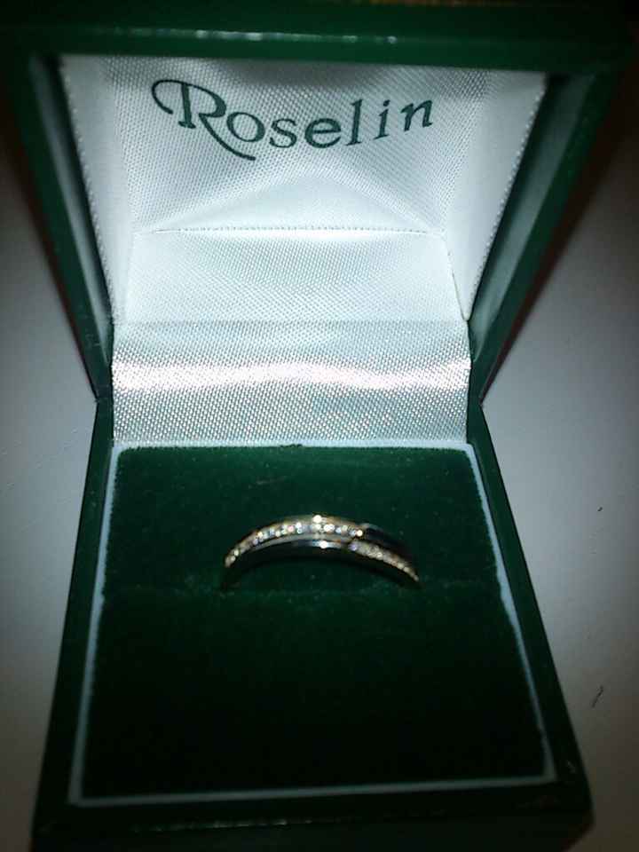Aqui esta mi anillo!!!