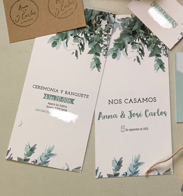 Invitaciones de boda 1