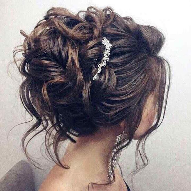 Recojidos de pelo,para vestido con palabra de honor - 3