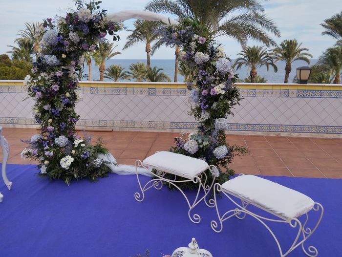 Arco flor natural