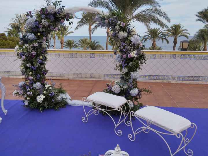 Arco flor natural