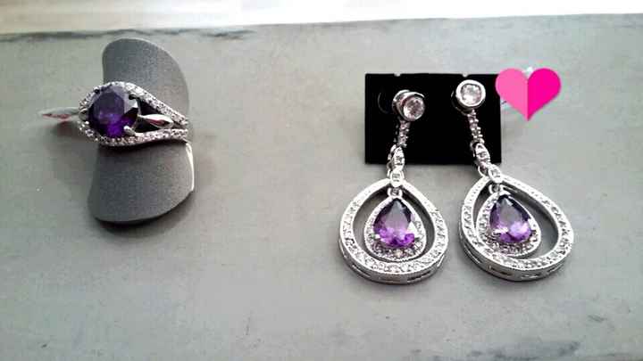 Pendientes y anillo - 1