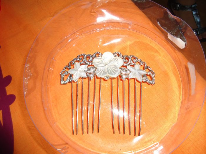 BROCHE + PEINETA