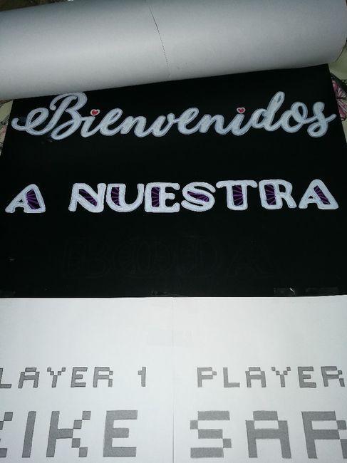 Pizarra bienvenida (temática videojuegos) - 5