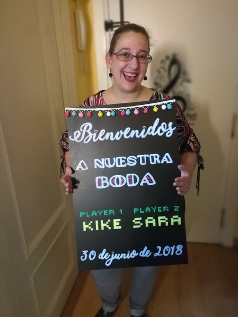 Pizarra bienvenida (temática videojuegos) - 7
