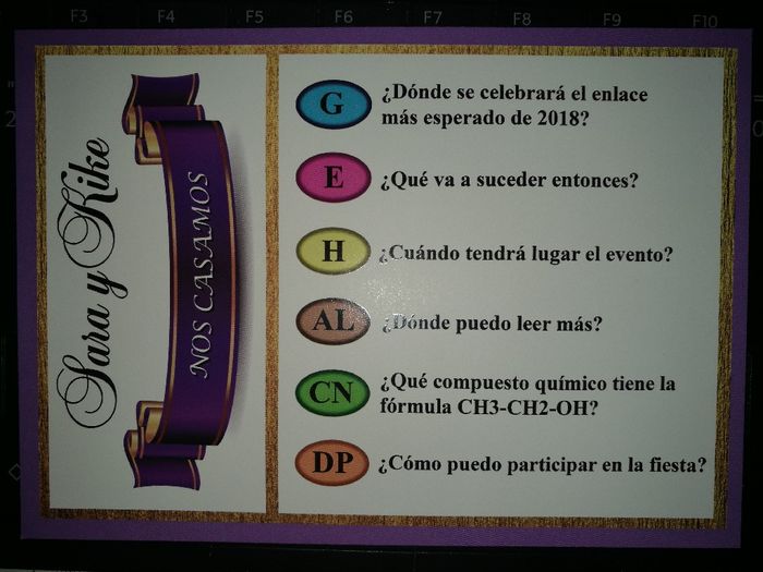 ¿cual ha sido la invitación de boda mas original que habéis visto? - 1