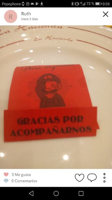 Detalles de mi boda: cartel bienvenida, cubretacones,... - 5