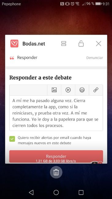No puedo subir fotos - 1