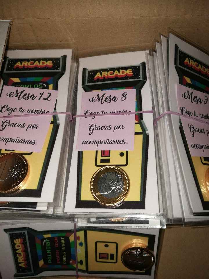 Detalles de mi boda: seating plan y tarjetas de agradecimiento - 8