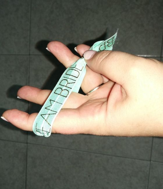 Pulseras para despedida de soltera diy - 2