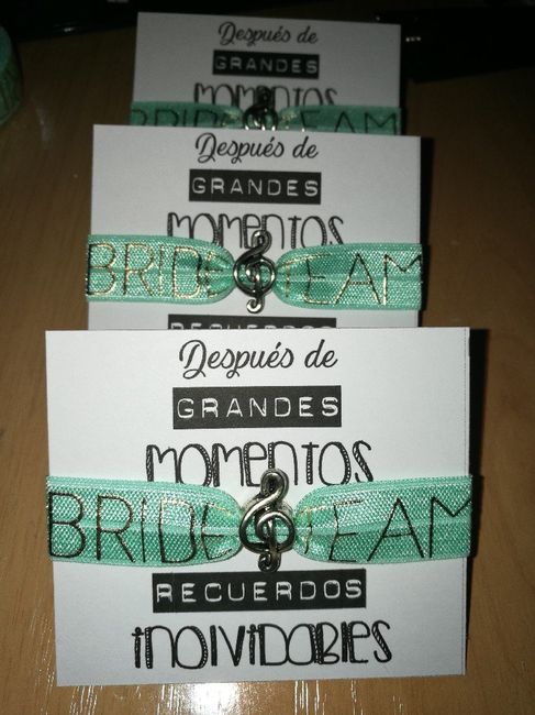 Pulseras para despedida de soltera diy terminadas!!!! 👏👏 - 5