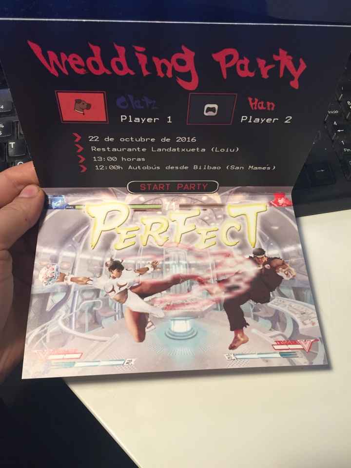 Mis invitaciones frikis - 2