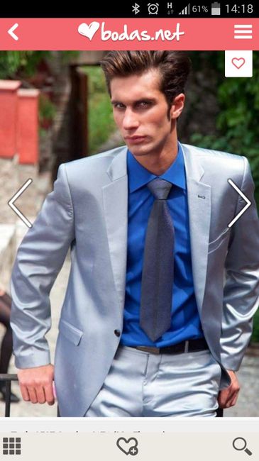 Traje novio - 1