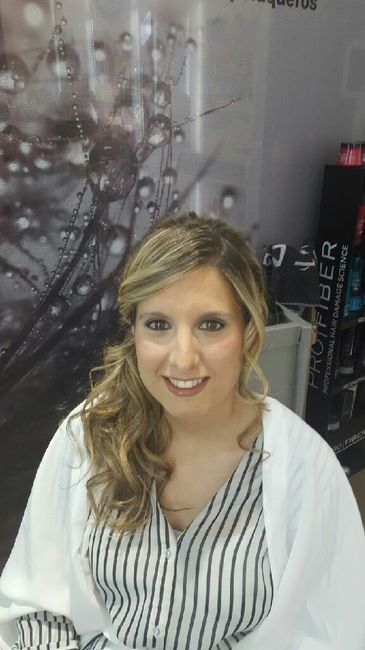 Prueba maquillaje, vestido y peinado - 3