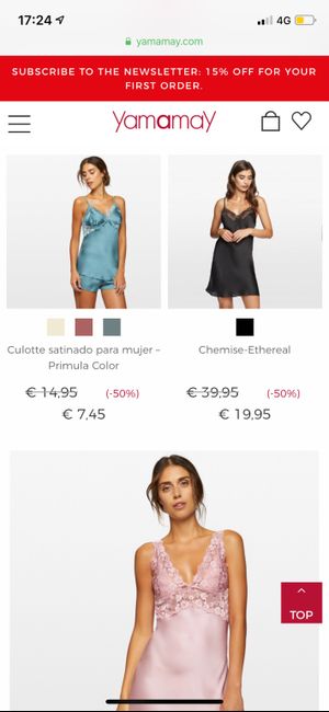 Qué os parece esta lencería?? - 1