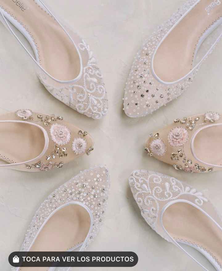 Zapatos de novia planos - 1