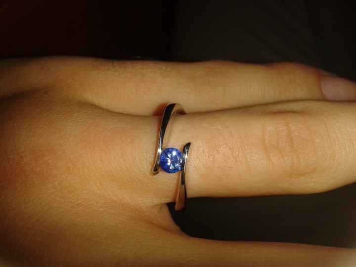 Mi precioso anillo de compromiso!! - 1