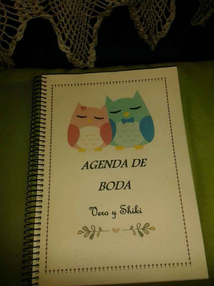 Mi agenda de boda! - 1