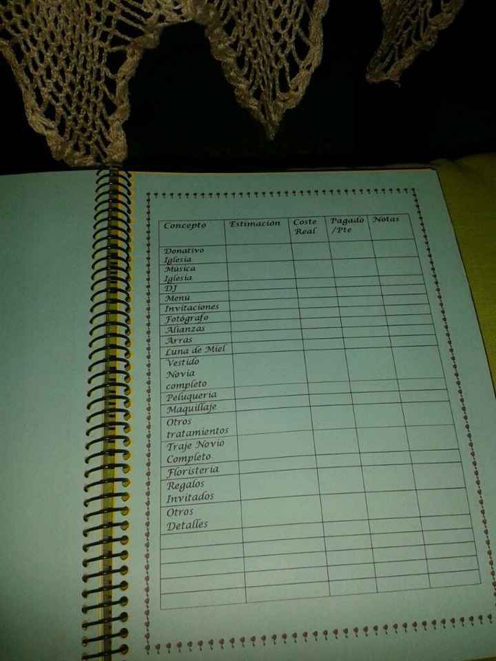 Mi agenda de boda! - 3