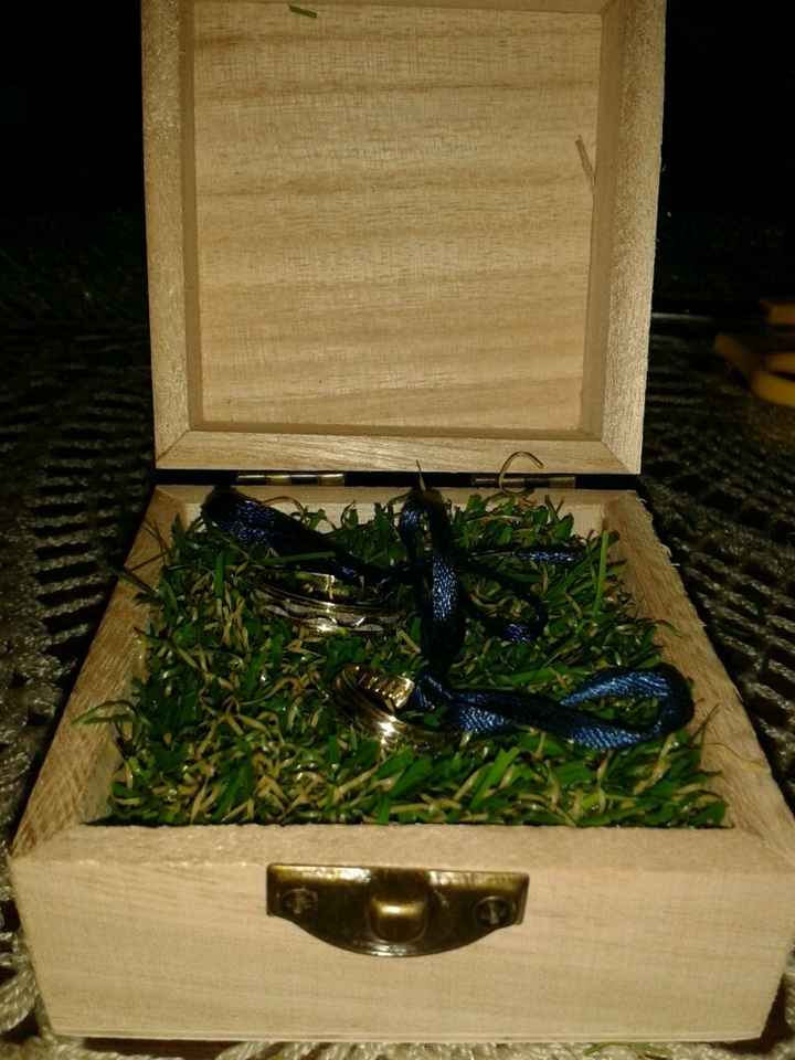 Primer prototipo de porta alianzas - 1