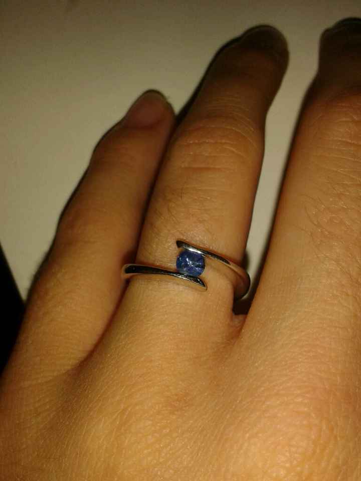 Este es mi anillo de pedida, me gustaría ver el vuestro - 1