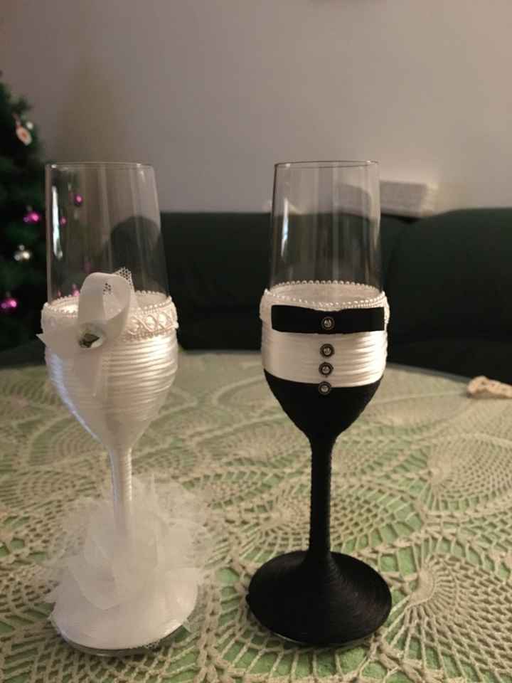 Mis copas  para el brindis!! - 1