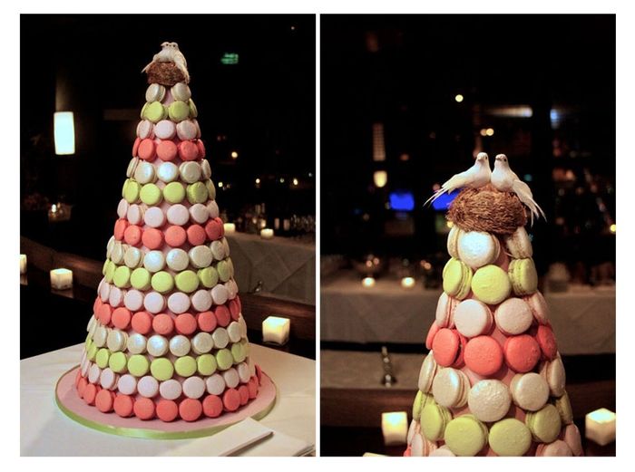 piramide de macarons
