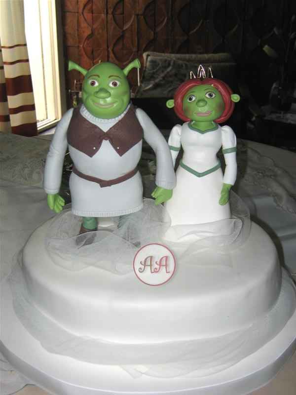 shrek y fiona