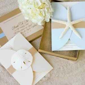 invitaciones boda playa