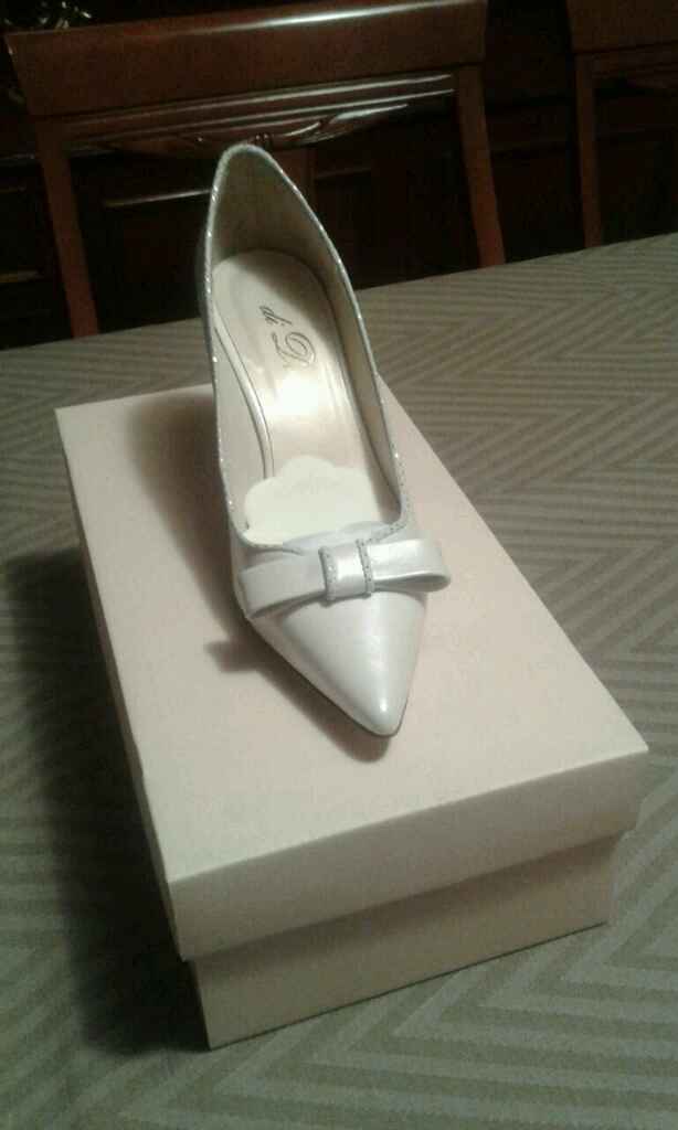 ¿zapatos de novia blancos? - 1