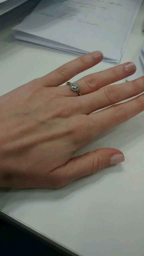 Anillo de pedida - 1