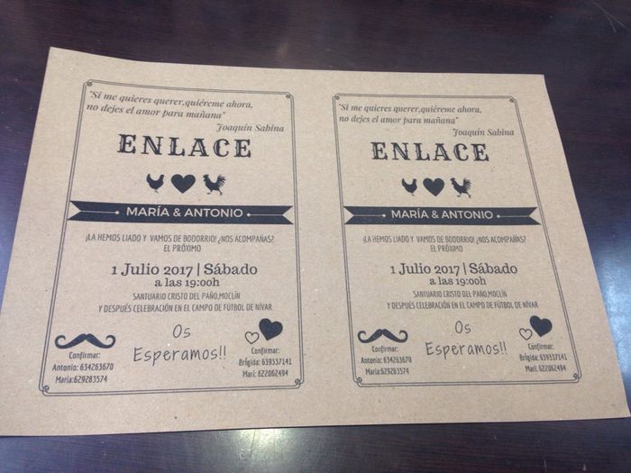 Invitaciones en botella!!me han quedado geniales! - 2