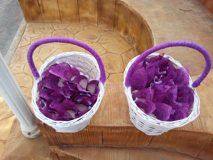 Cestas de arroz
