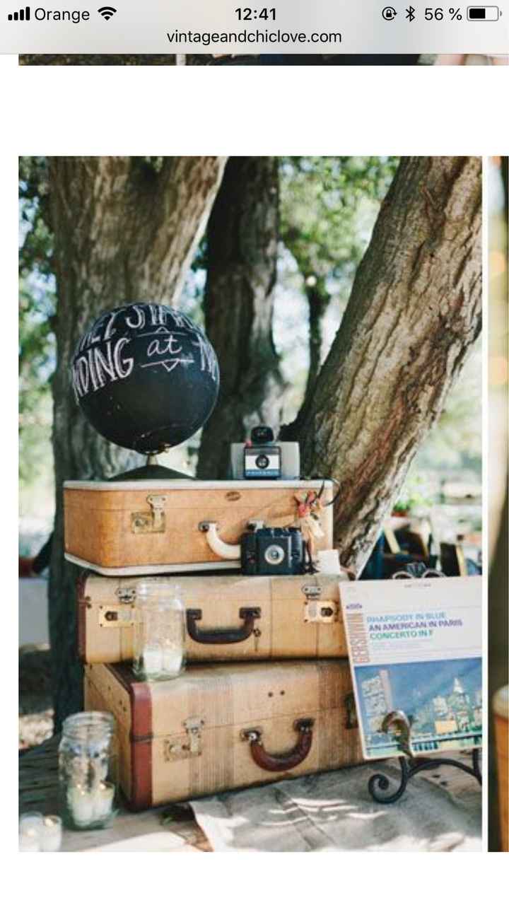 Boda temática viajera 💍 🌍 - 1