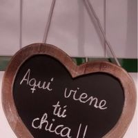 Cartel aquí viene la novia - 1