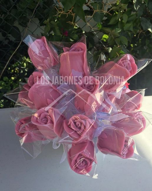 Jabones rosas 3