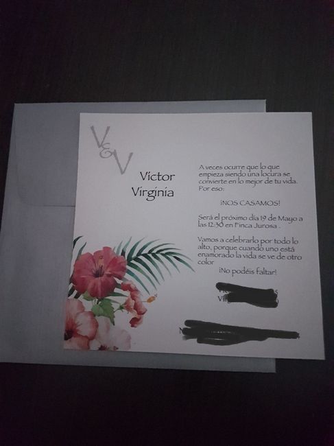 ¡Sube una foto de la invitación de tu boda! - 2