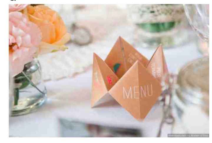 Minutas de boda - 1