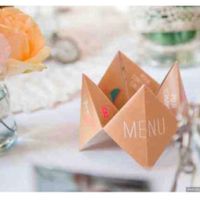 Minutas de boda - 1