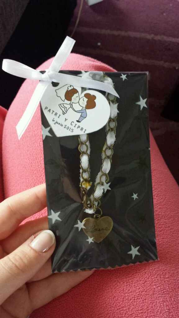 Pulseras para amigas de tela del vestido - 2