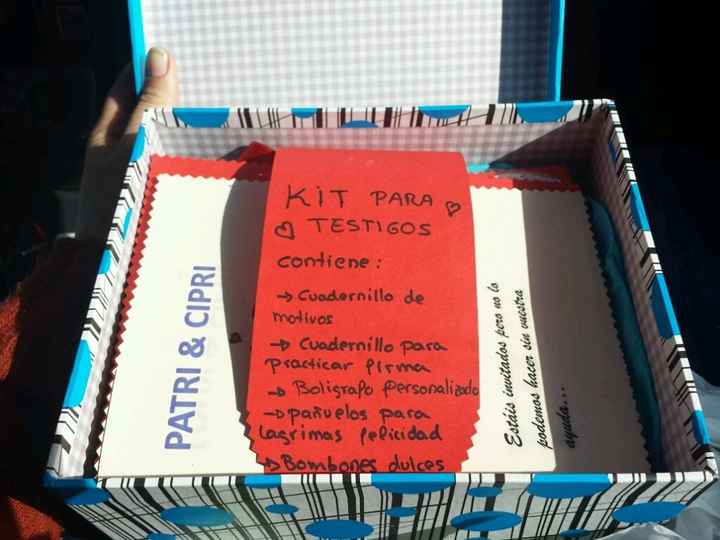 Kit para mis testigos - 1