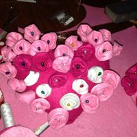 Nuestro bouquet corazón para los alfileres - 1