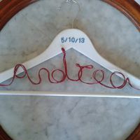 Perchas para vestido de novia