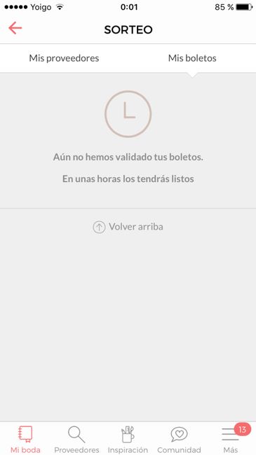 No me han validado boletos - 2