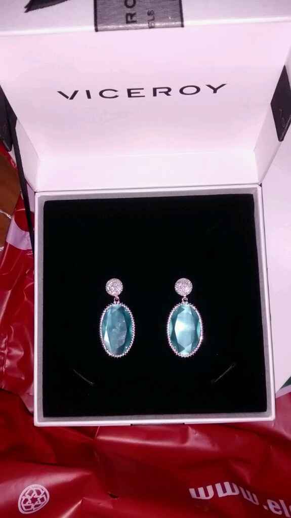 Pendientes azules - 1