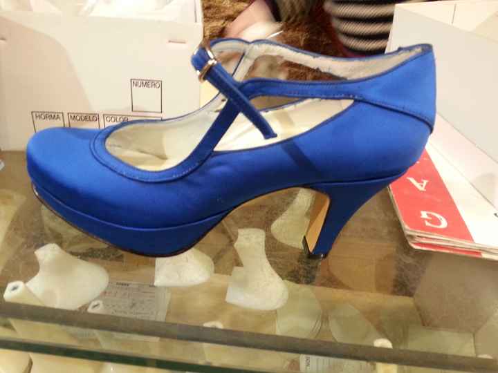 Zapatos azules - 1