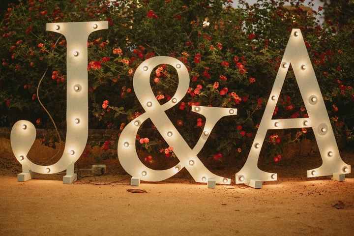 letras luminosas