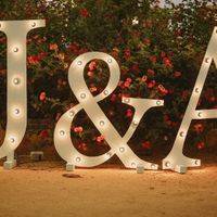 letras luminosas
