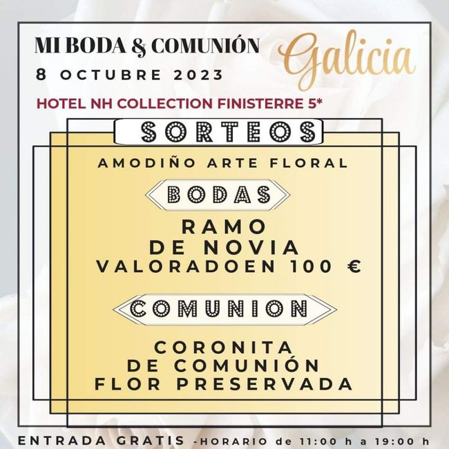 Sorteos feria Hotel Finisterre 5* a Coruña 8 octubre - 1